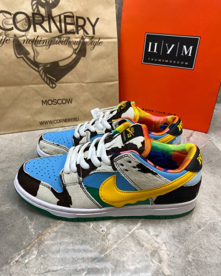 Кеды Nike SB Dunk Low Ben & Jerrys Chunky Dunky — фото 2
