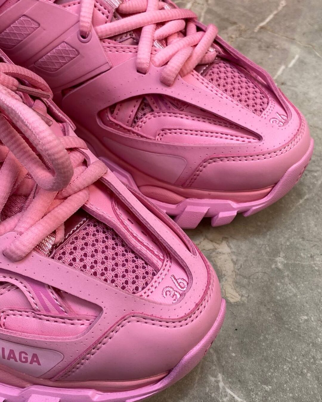 Кроссовки Balenciaga Track Trainer Pink — изображение 6