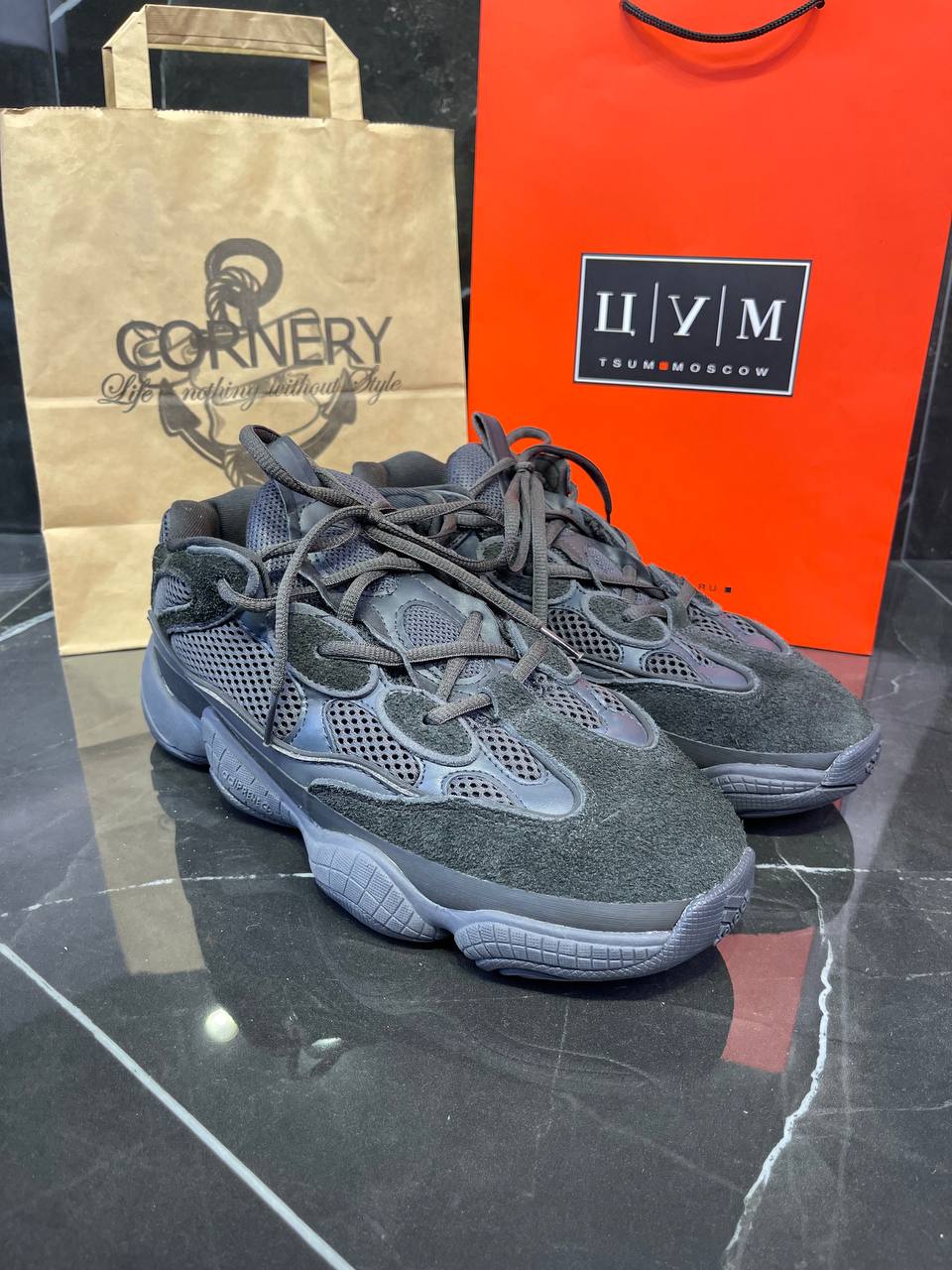 Yeezy 500 Utility Black — фото 1
