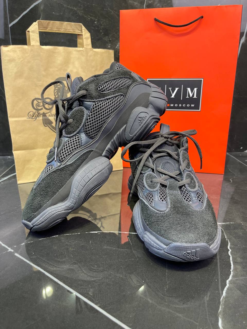 Yeezy 500 Utility Black — фото 4