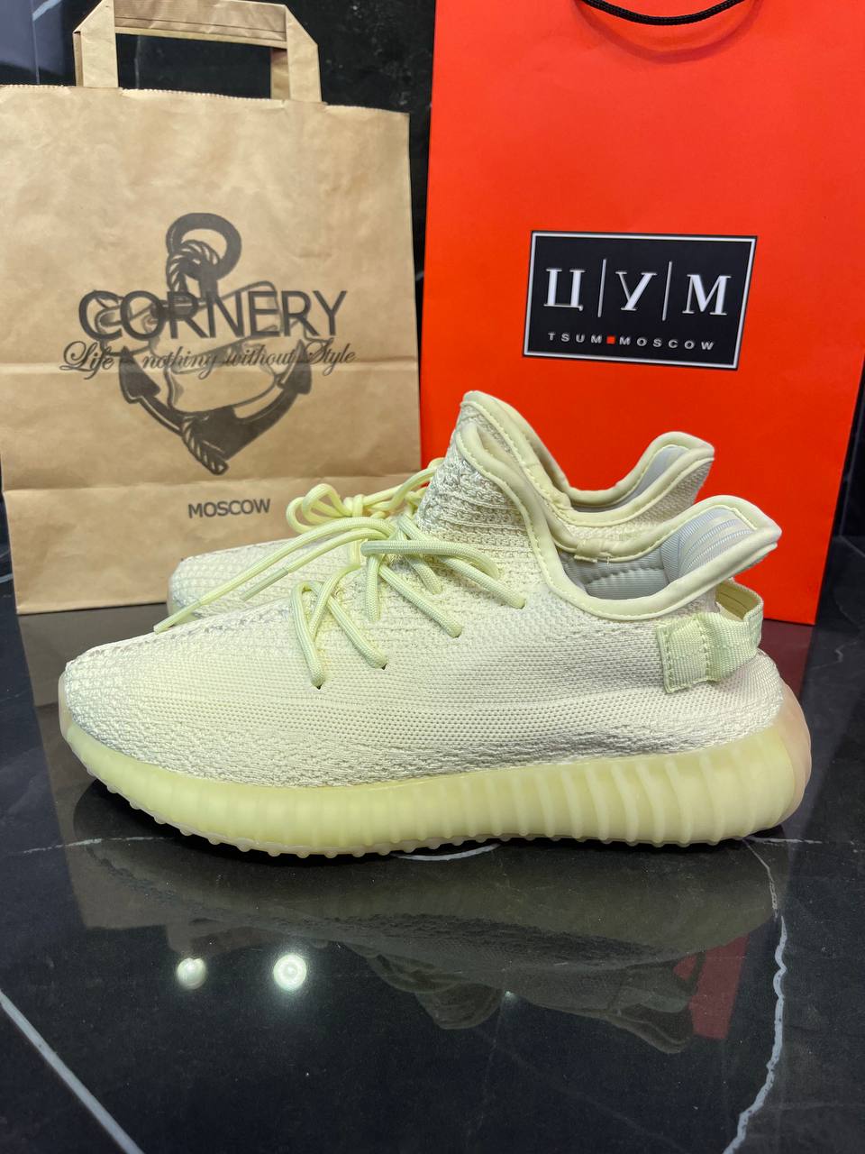 Yeezy 350 V2 Butter — фото 2