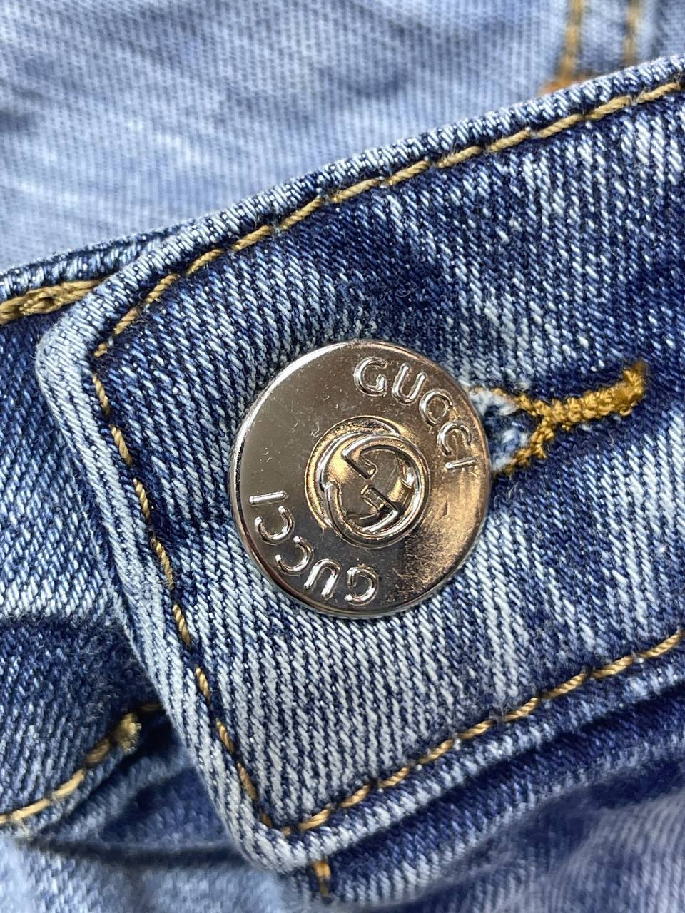 Джинсы Gucci — фото 7