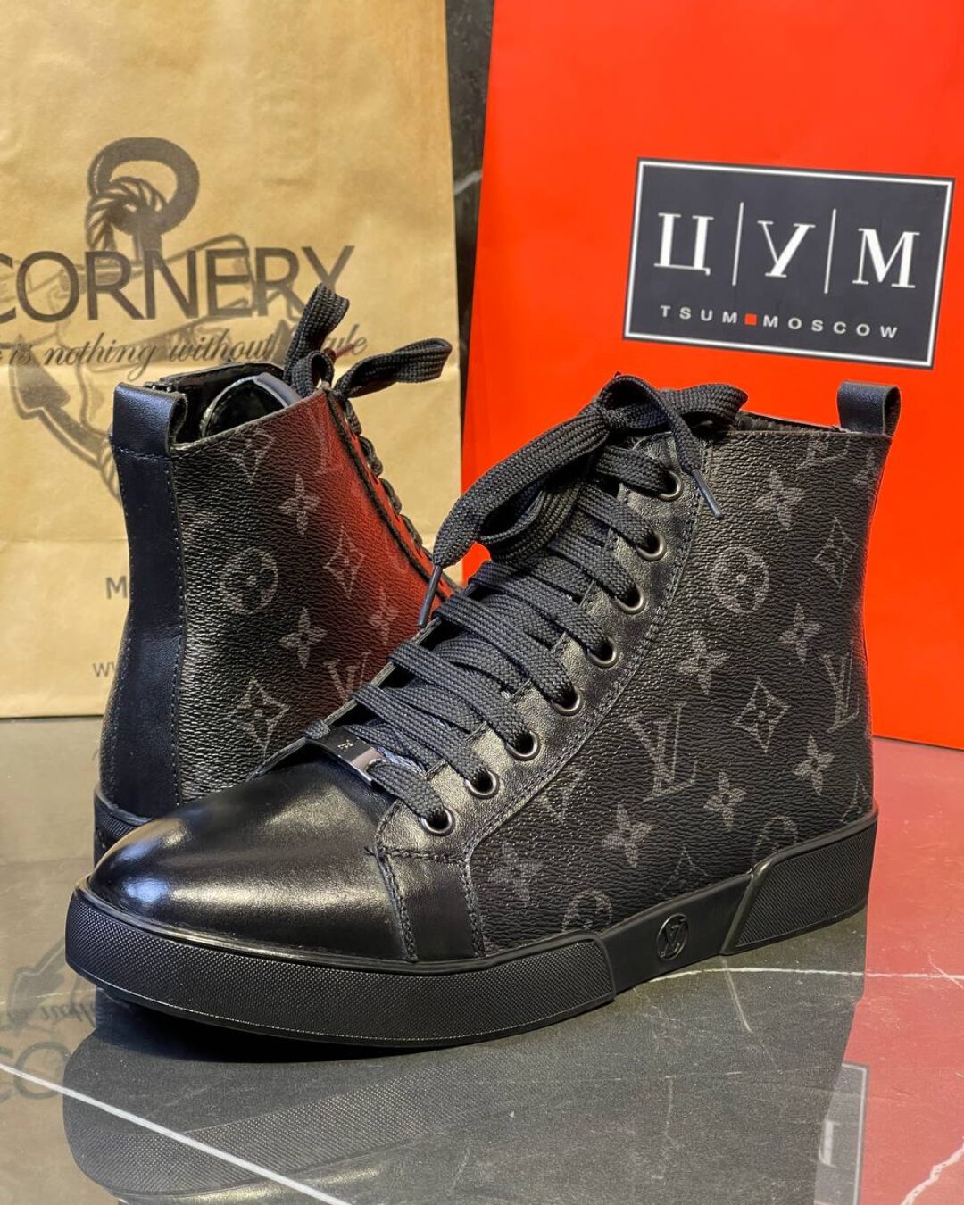 Ботинки Louis Vuitton (дисконт) — изображение 2