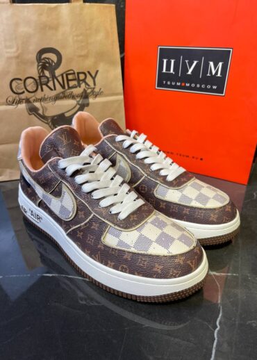 Nike Air Force 1 Low x Louis Vuitton Brown