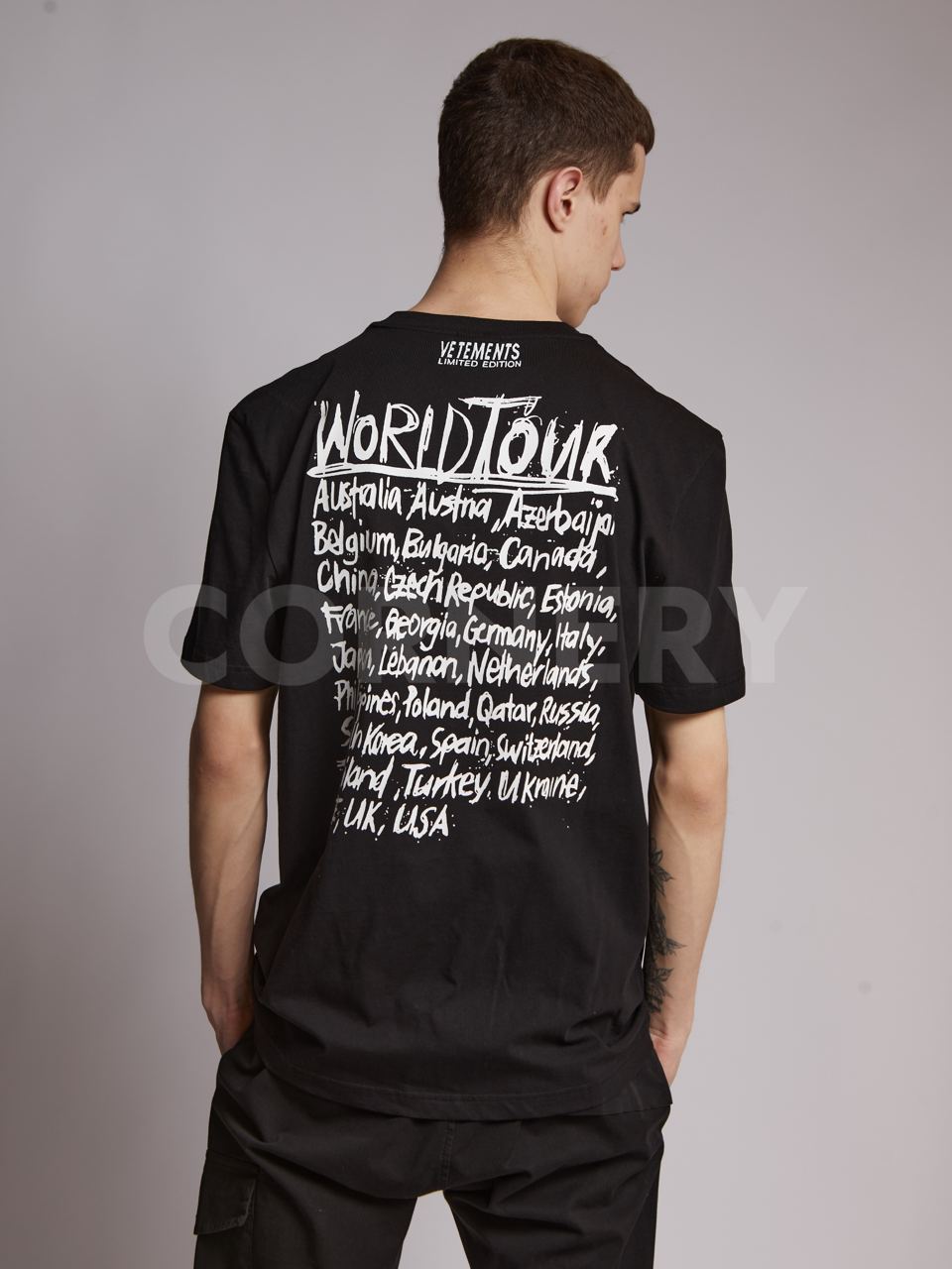 Футболка Vetements World Tour — фото 2