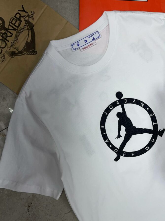 Футболка Off White x Jordan — изображение 4