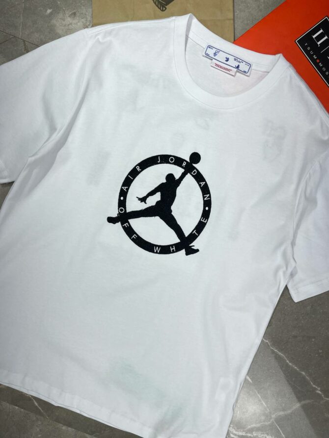 Футболка Off White x Jordan — изображение 5