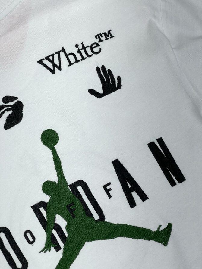 Футболка Off White x Jordan — изображение 8