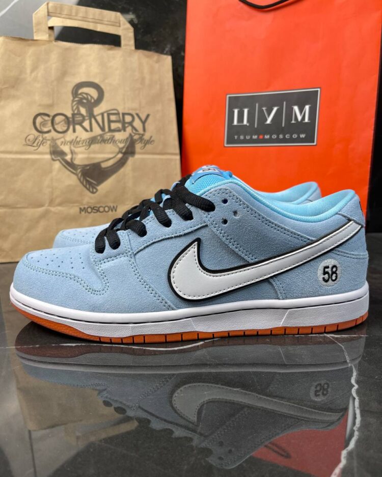Кеды Nike Dunk Low Pro SB Gulf — фото 4