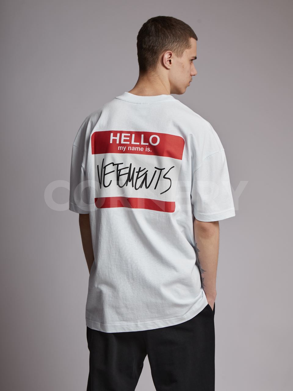 Футболка Vetements My Name Is — фото 4
