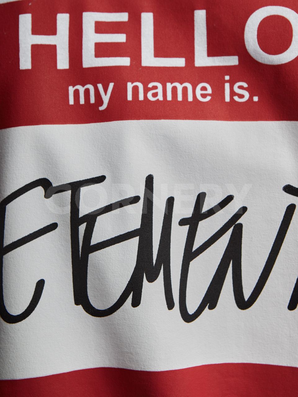 Футболка Vetements My Name Is — фото 8