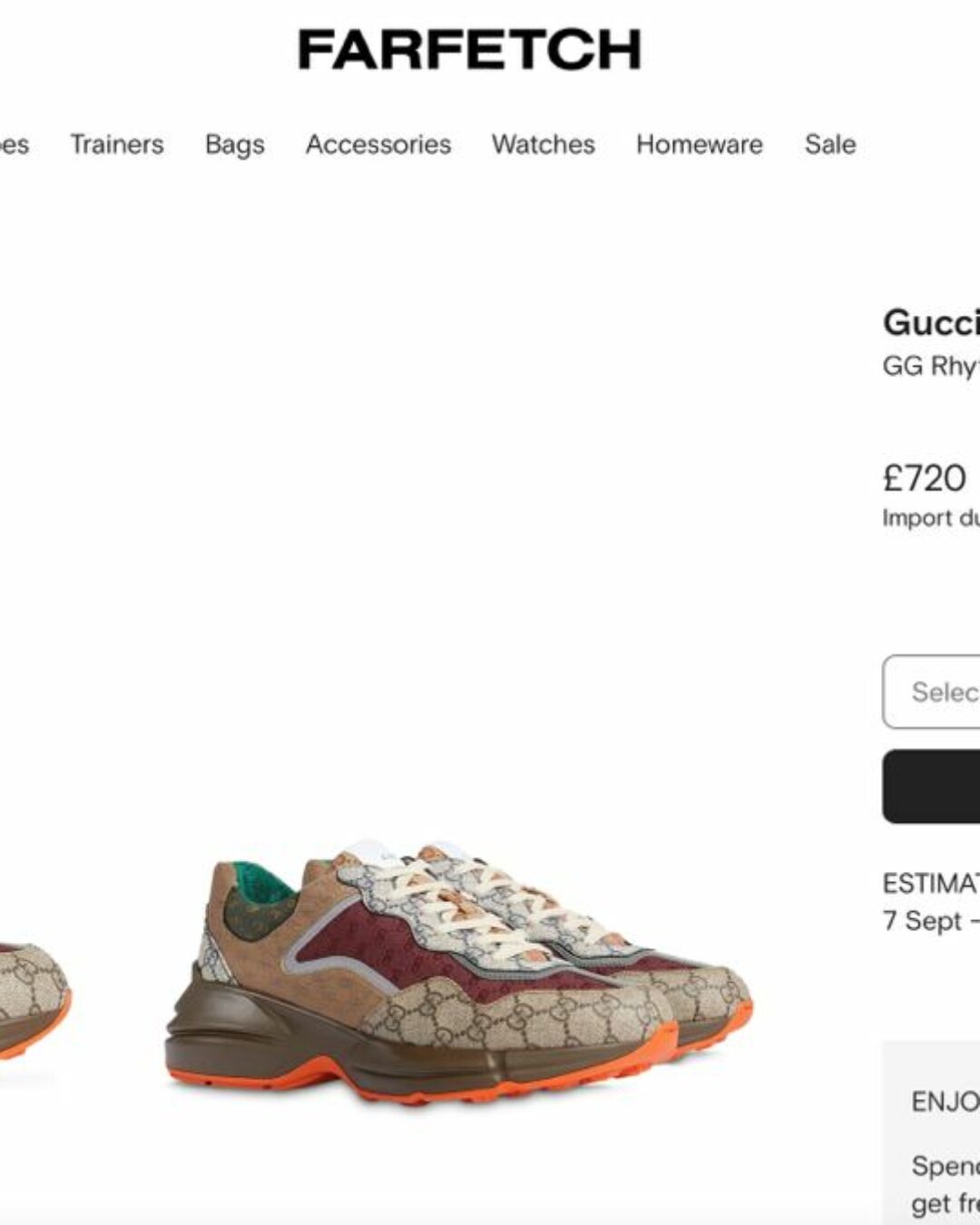 Кроссовки Gucci — изображение 10