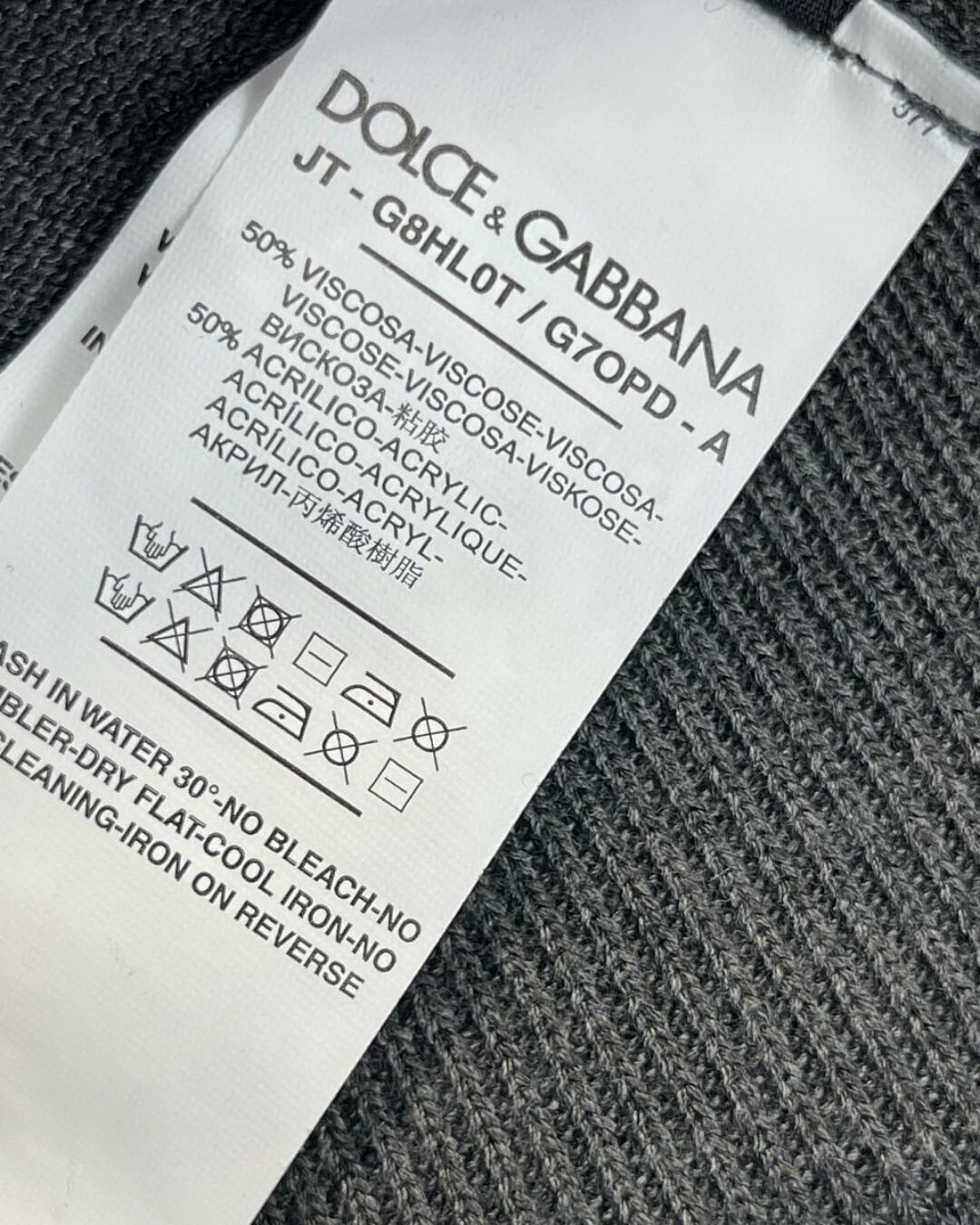 Кофта Dolce & Gabbana — изображение 9