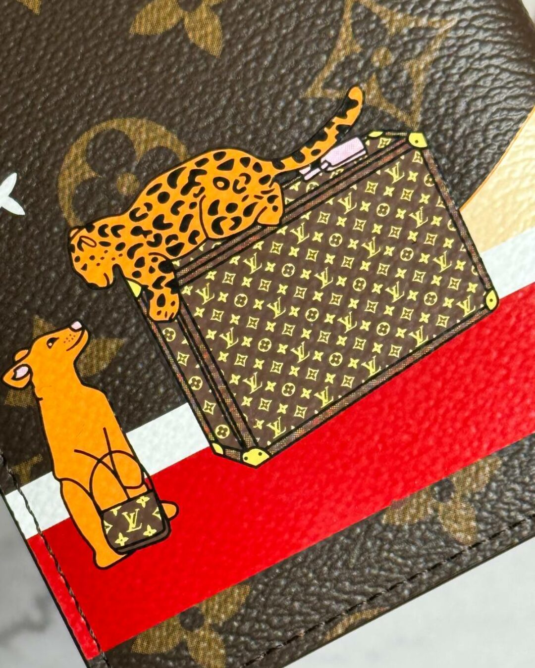 Обложка для паспорта Louis Vuitton (Premium) — изображение 3