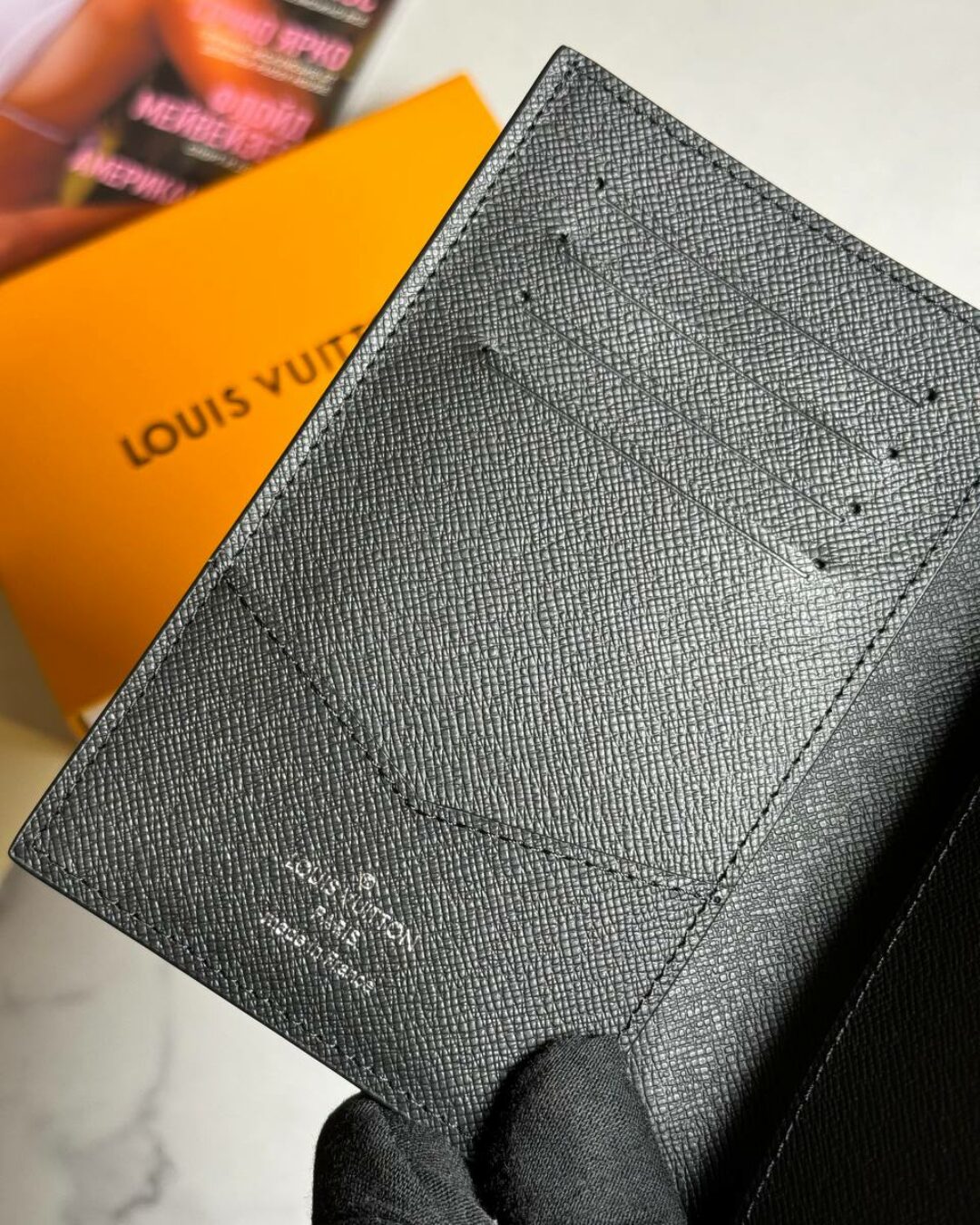 Обложка для паспорта Louis Vuitton (Premium) — изображение 4