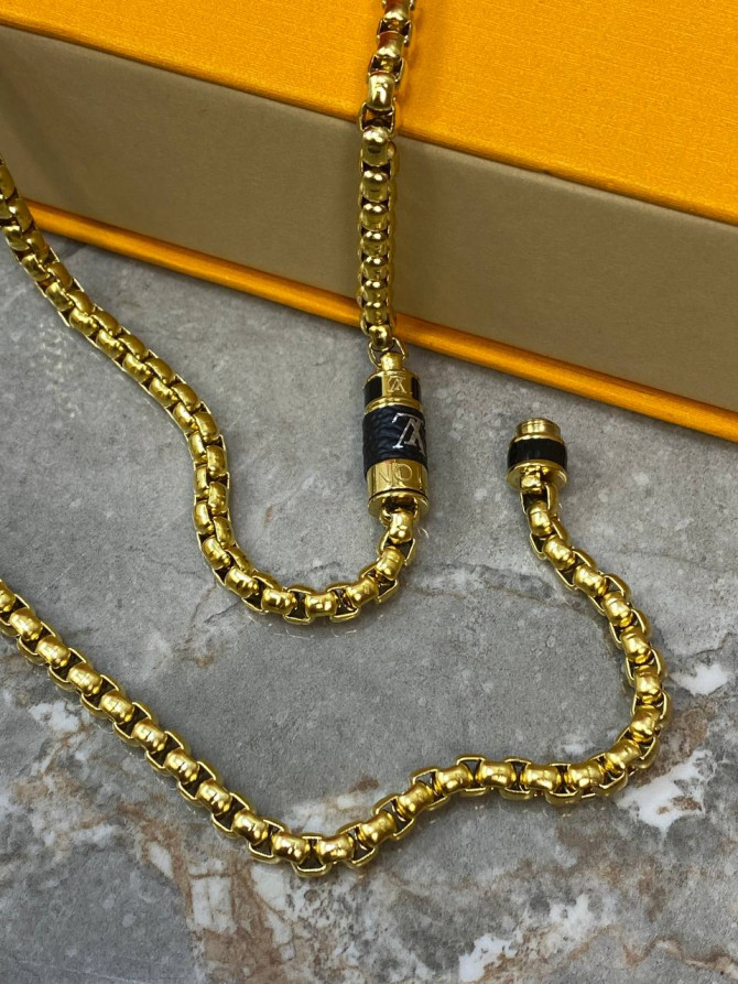Комплект Louis Vuitton (браслет, цепочка) — изображение 3