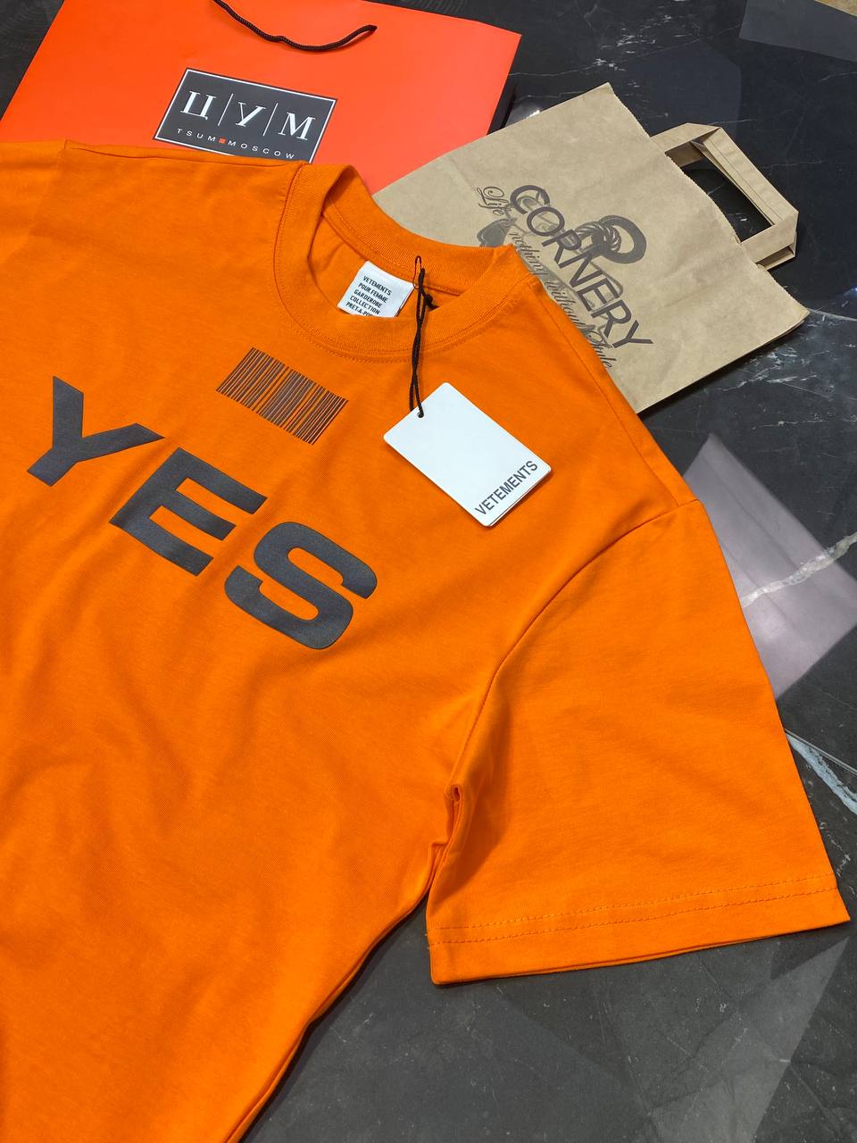 Футболка Vetements Yes Or No — фото 2