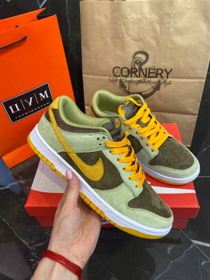 Кеды Nike Dunk Low Dusty Olive