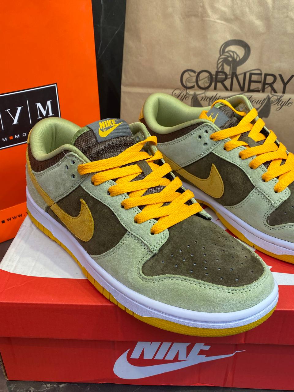 Кеды Nike Dunk Low Dusty Olive — фото 3