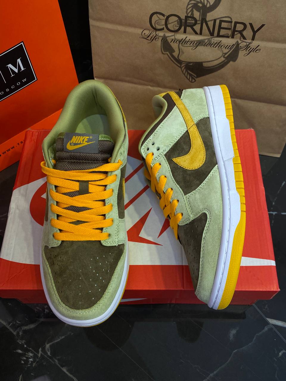 Кеды Nike Dunk Low Dusty Olive — фото 4