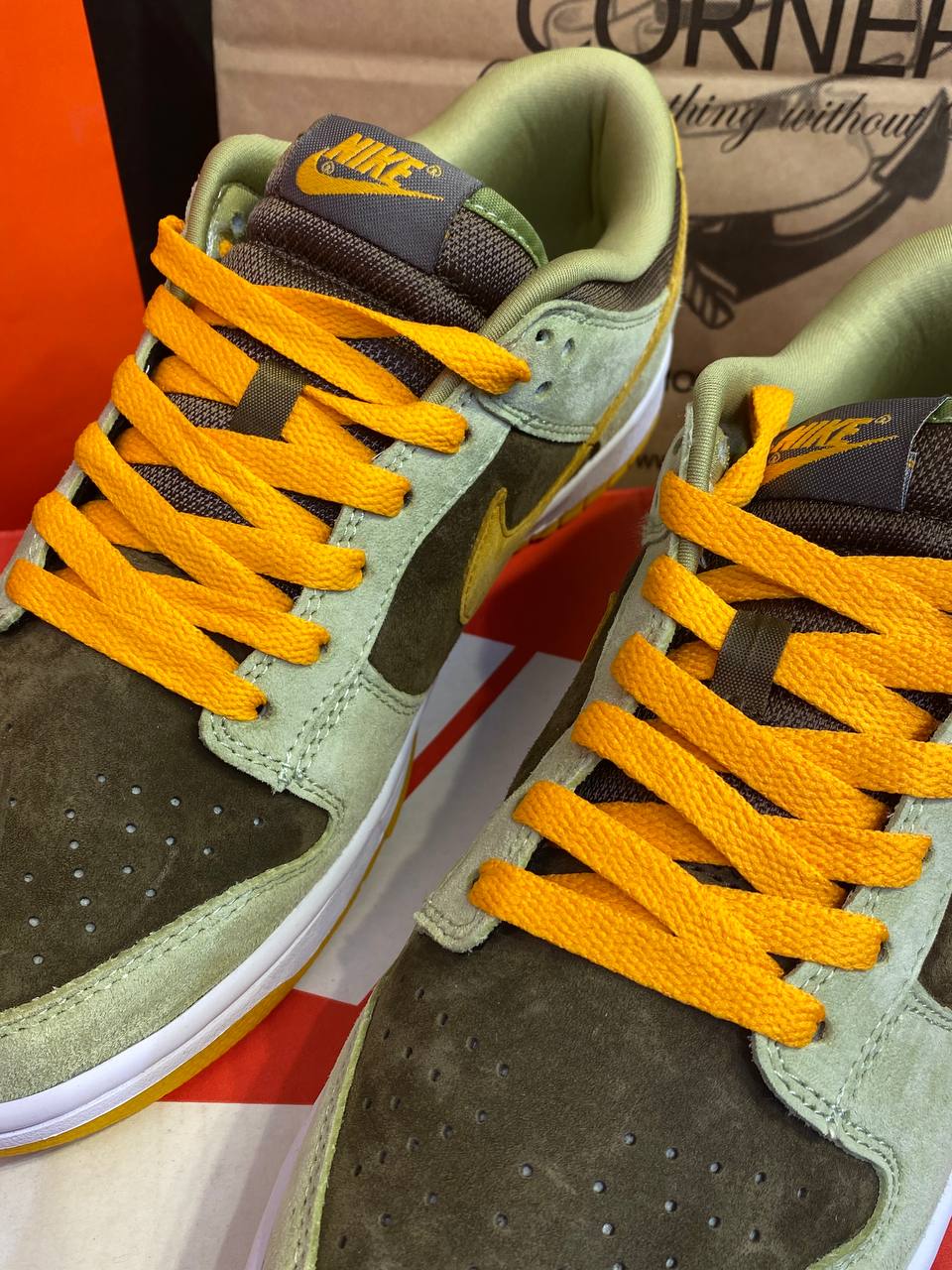 Кеды Nike Dunk Low Dusty Olive — фото 6