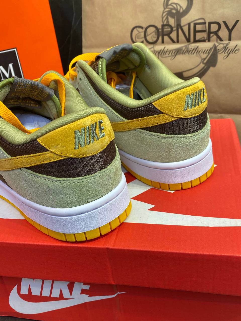 Кеды Nike Dunk Low Dusty Olive — фото 7