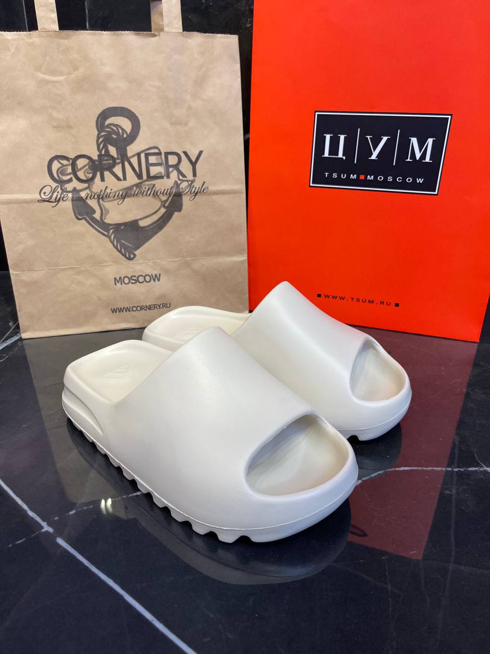 Yeezy Slide Bone (дисконт) — фото 1
