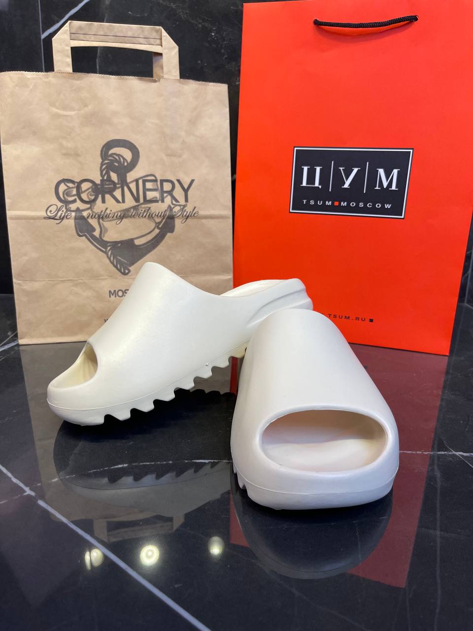 Yeezy Slide Bone (дисконт) — фото 4