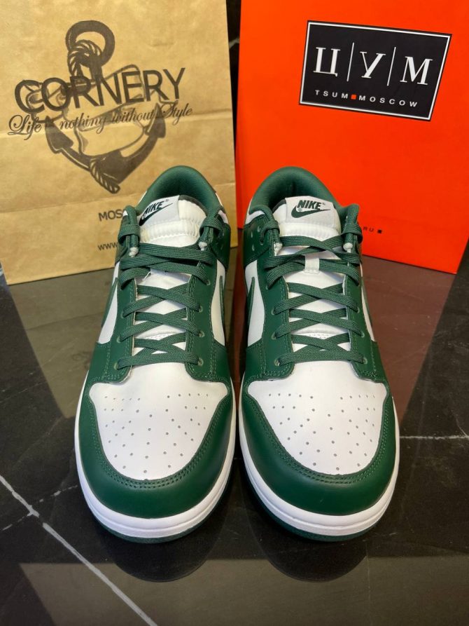 Кеды Nike Dunk Low Michigan State — изображение 2