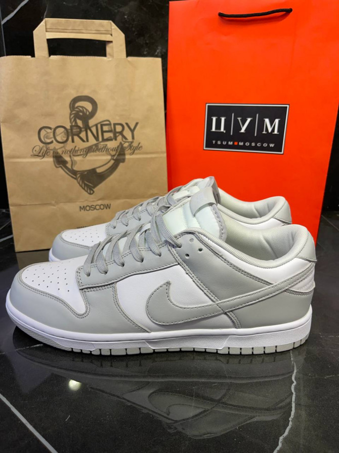 Кеды Nike Dunk Low Grey Fog — изображение 3