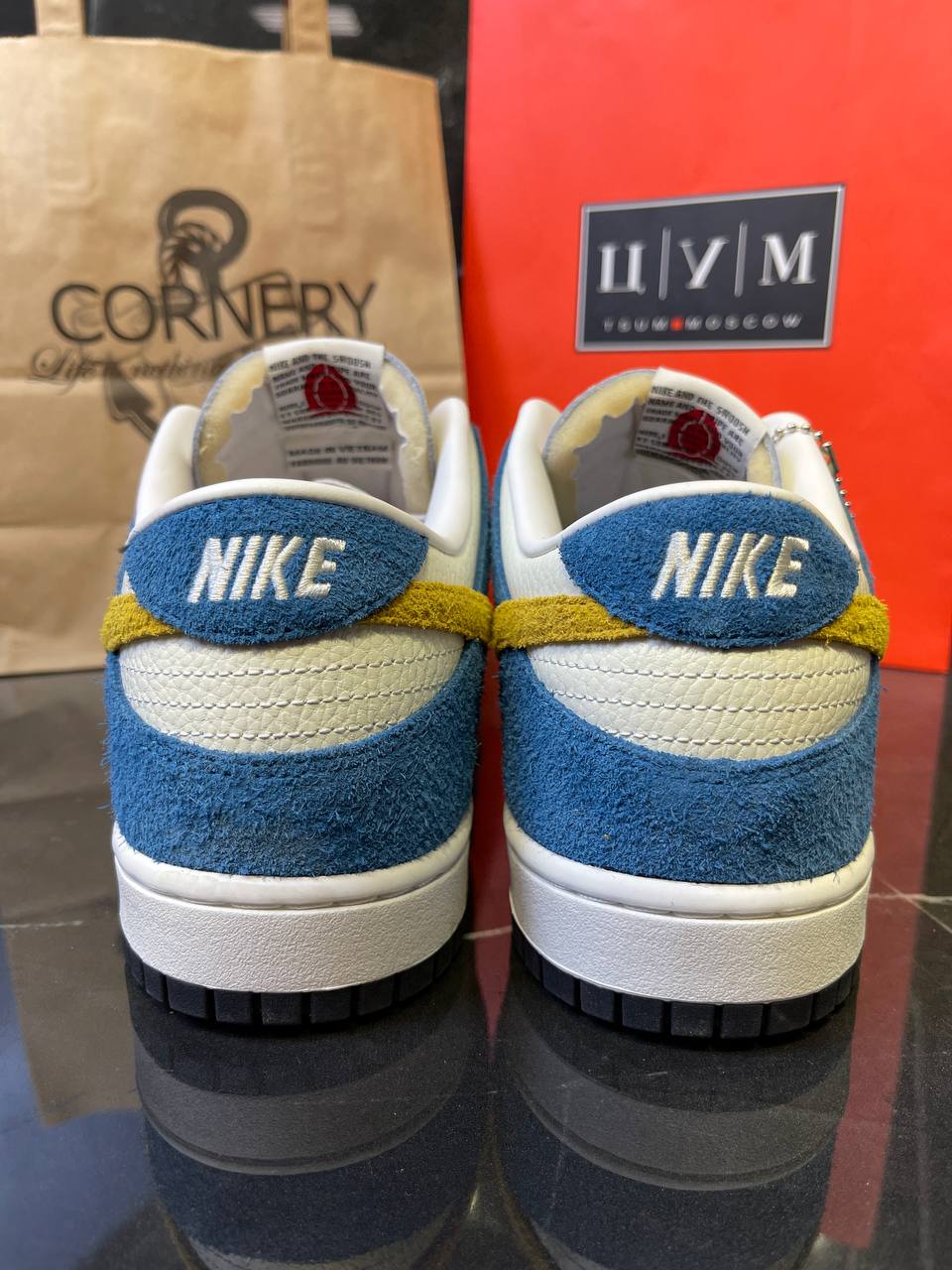 Кеды Nike Dunk Low Kasina Industrial Blue — фото 4