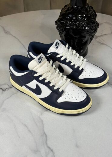 Кеды Nike Dunk Low Vintage Navy