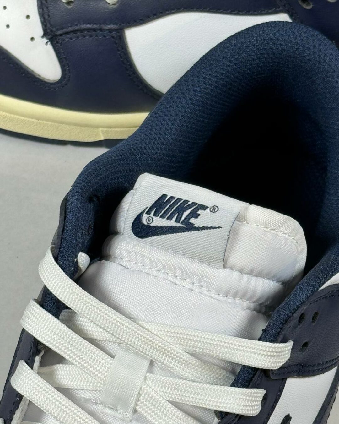 Кеды Nike Dunk Low Vintage Navy — изображение 7