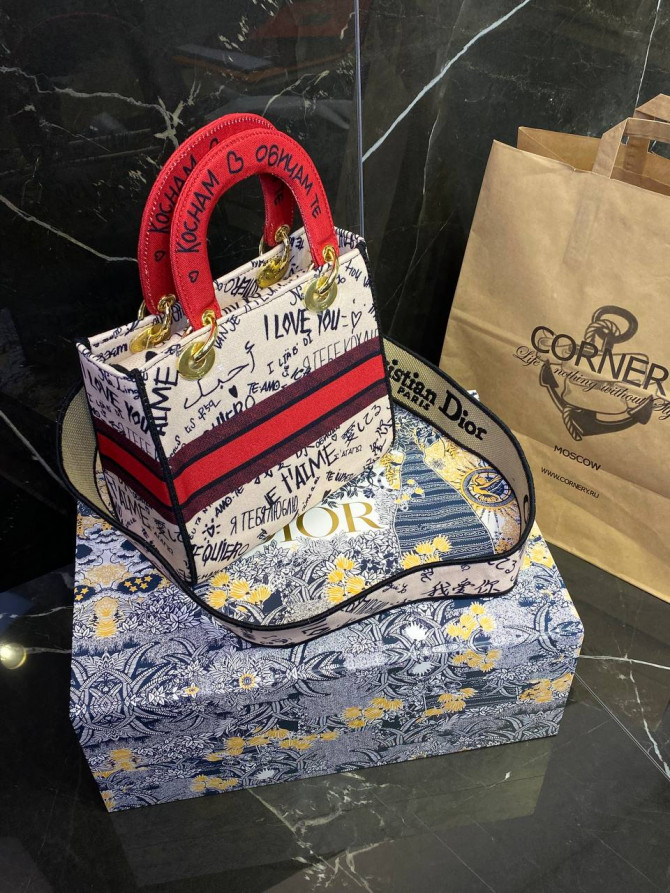 Сумка Dior Lady D-Lite — изображение 9