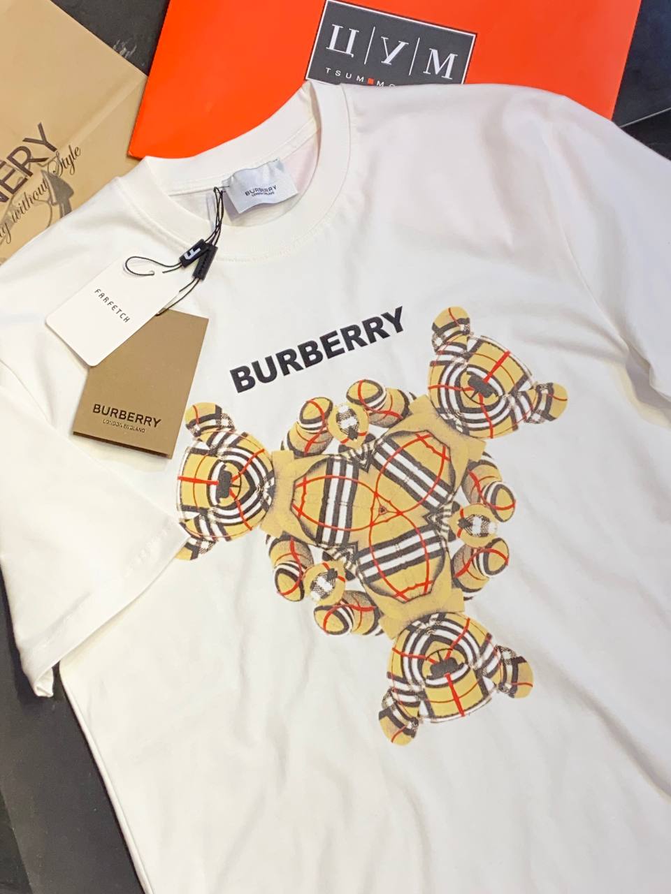 Футболка Burberry — фото 4