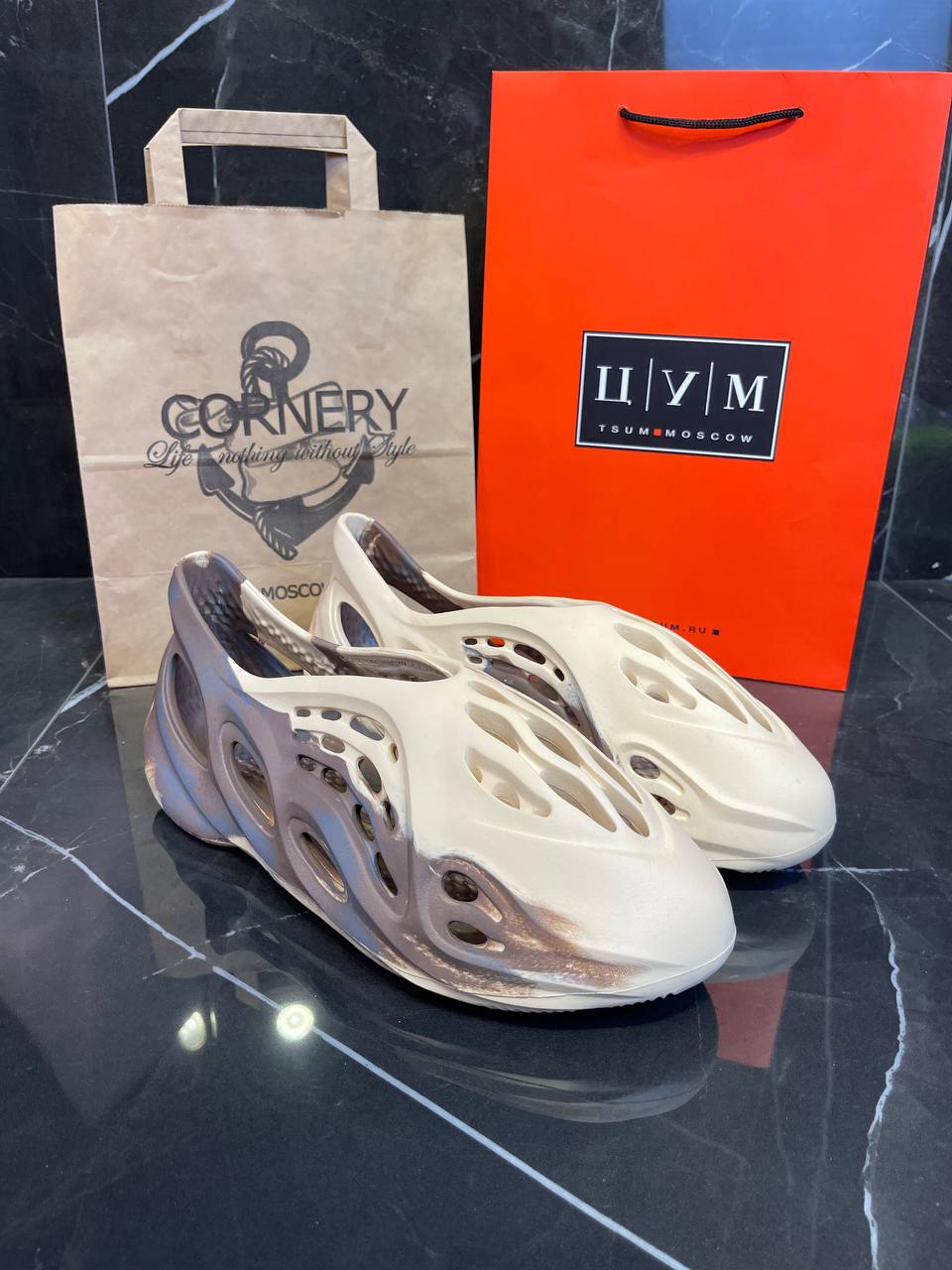 Yeezy Foam Runner MX Cream Clay (дисконт) — фото 1