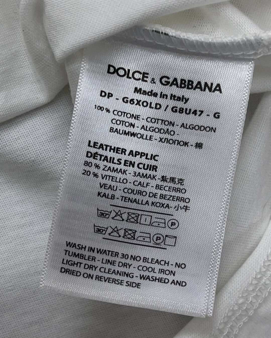 Футболка Dolce & Gabbana — изображение 9