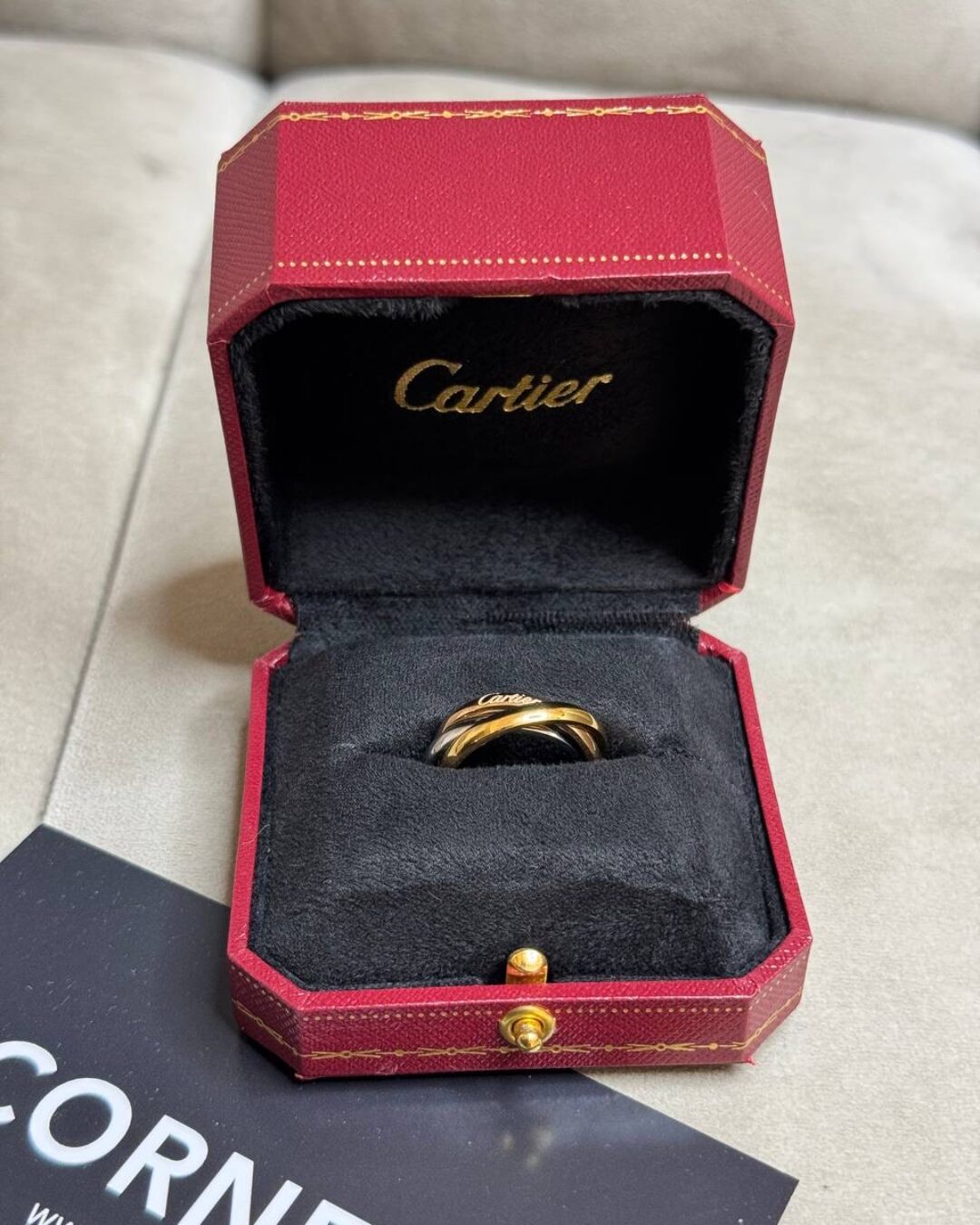 Кольцо Cartier Trinity — изображение 3