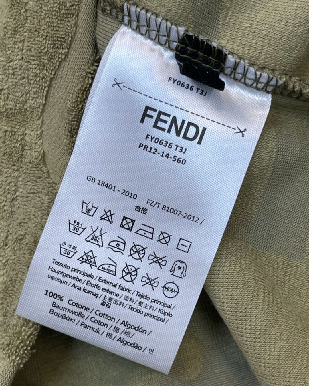 Футболка Fendi — изображение 6