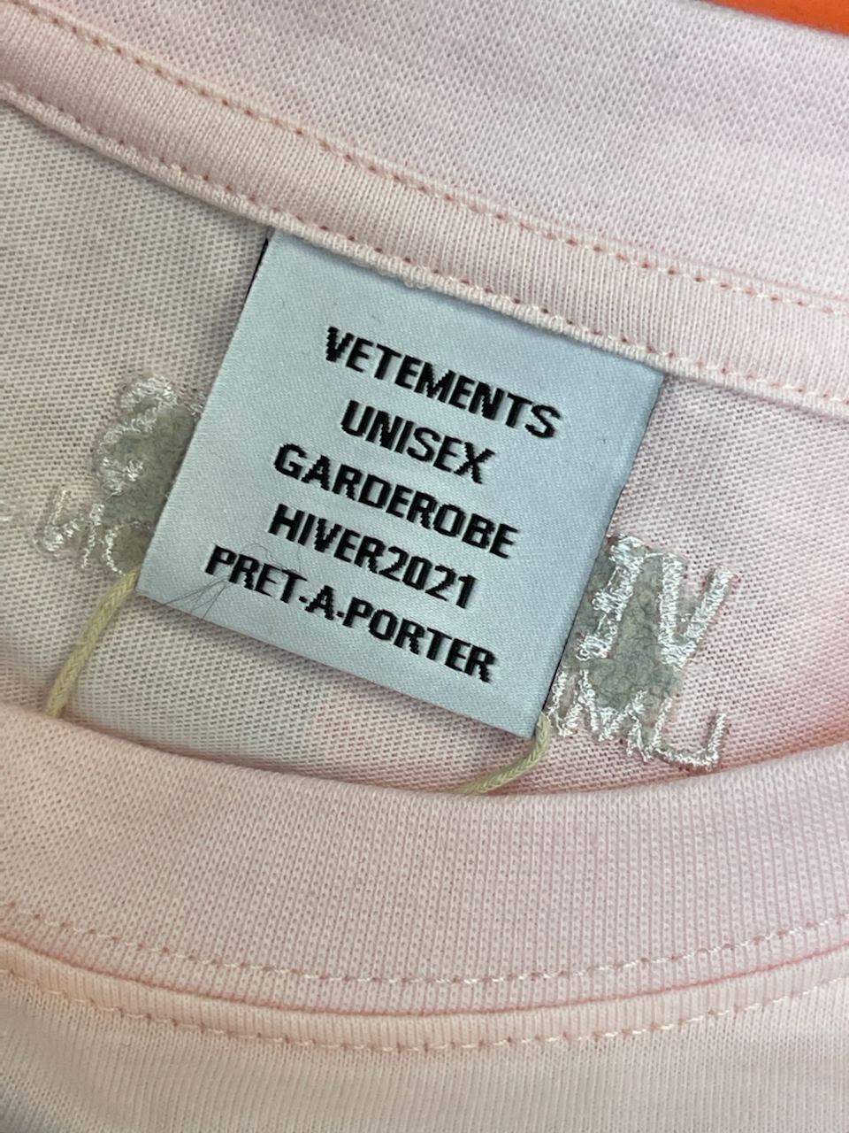 Футболка Vetements My Name Is — фото 4