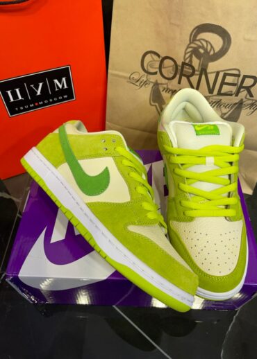 Кеды Nike SB Dunk Low Green Apple