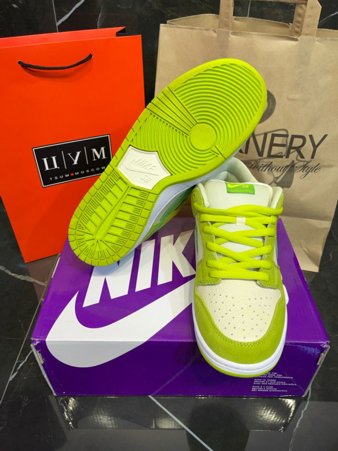 Кеды Nike SB Dunk Low Green Apple — изображение 6