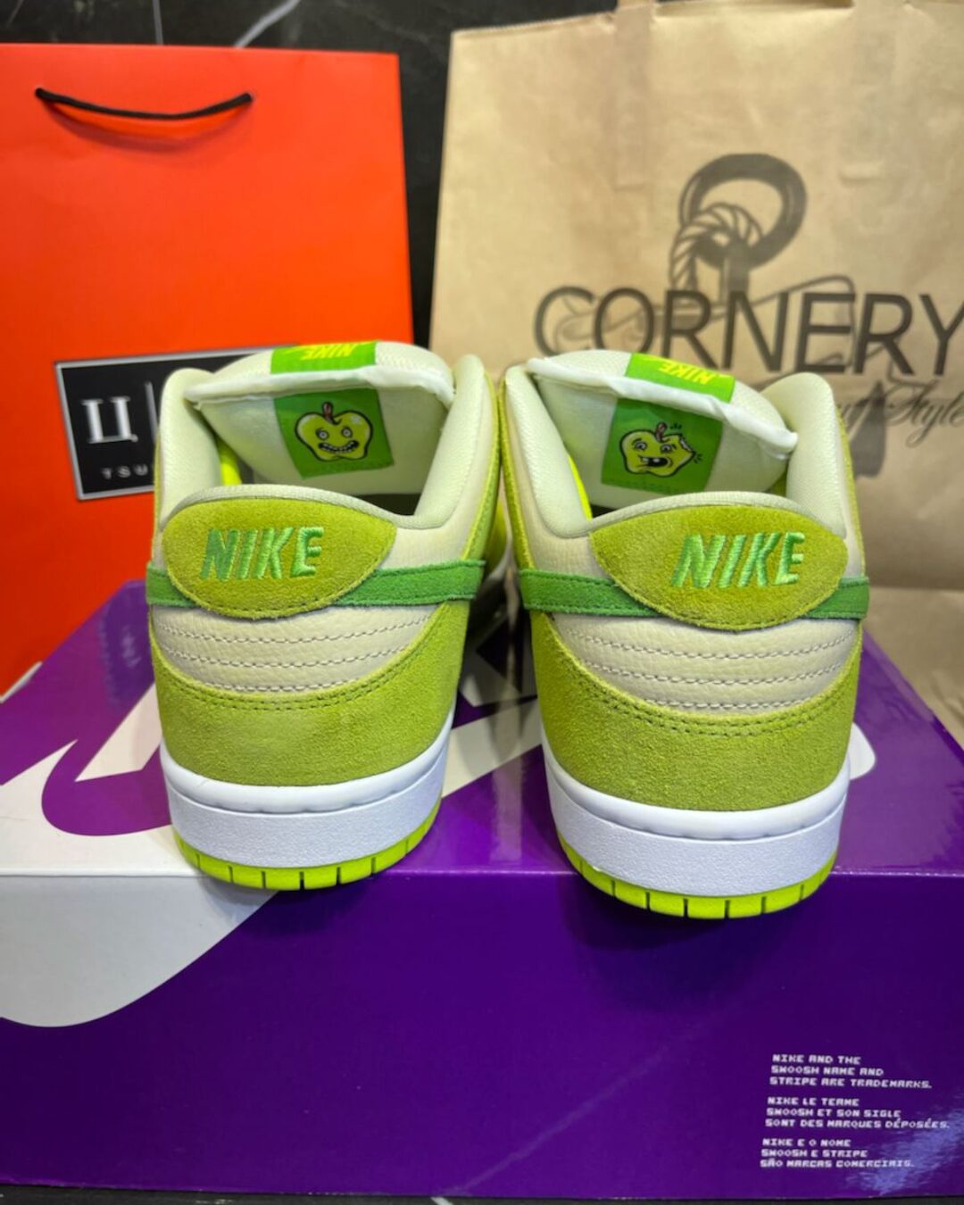 Кеды Nike SB Dunk Low Green Apple — изображение 8