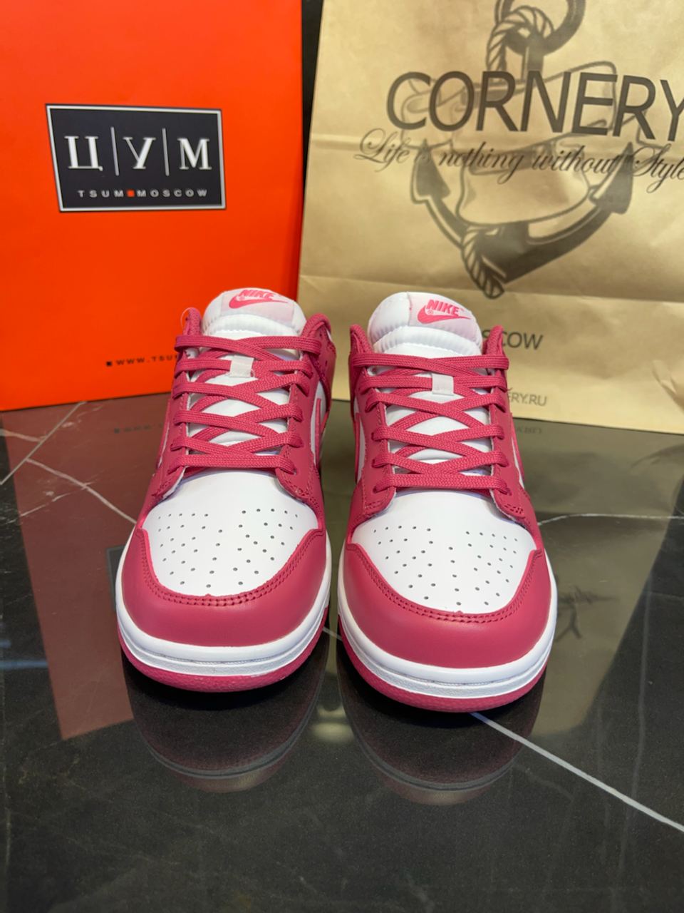 Кеды Nike Dunk Low Archeo Pink — фото 3