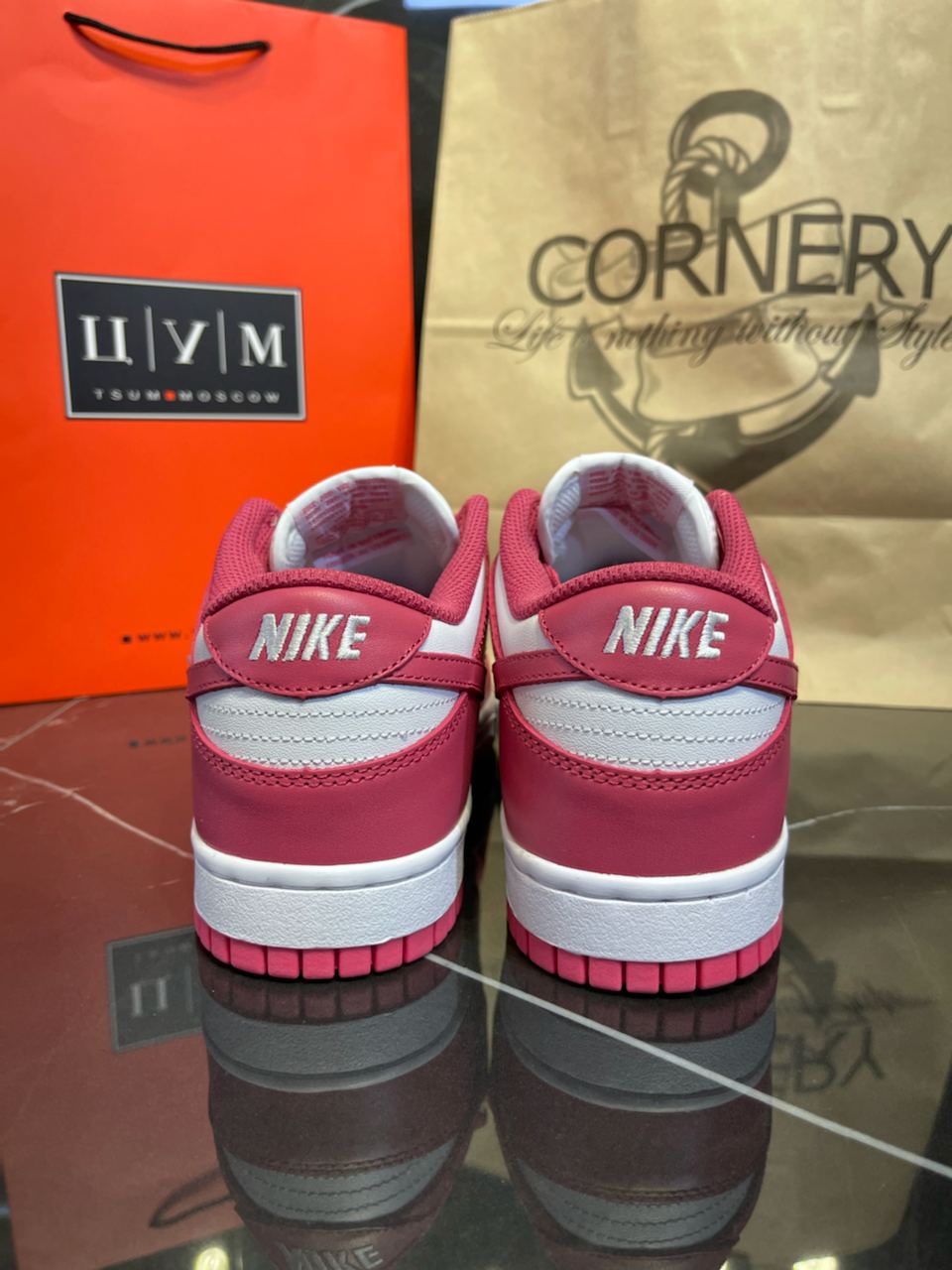 Кеды Nike Dunk Low Archeo Pink — фото 4