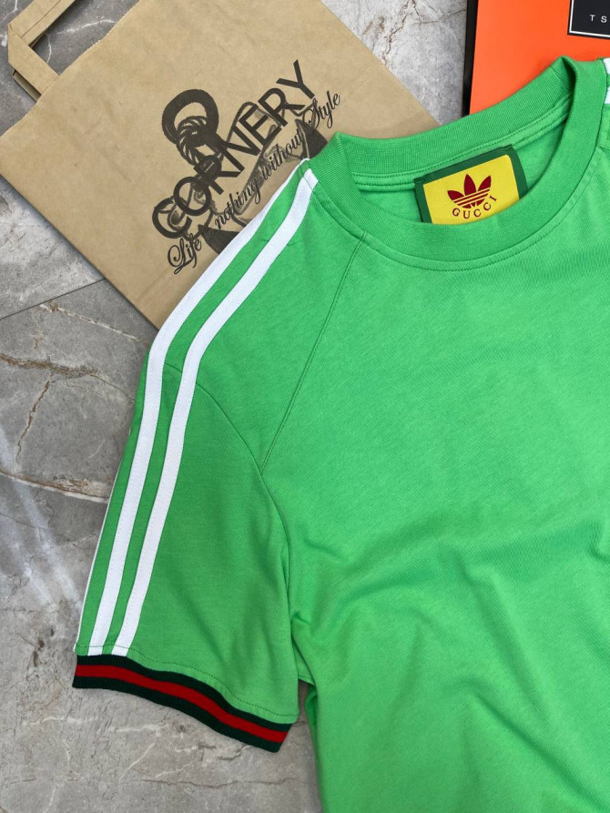 Футболка Gucci x Adidas — изображение 3