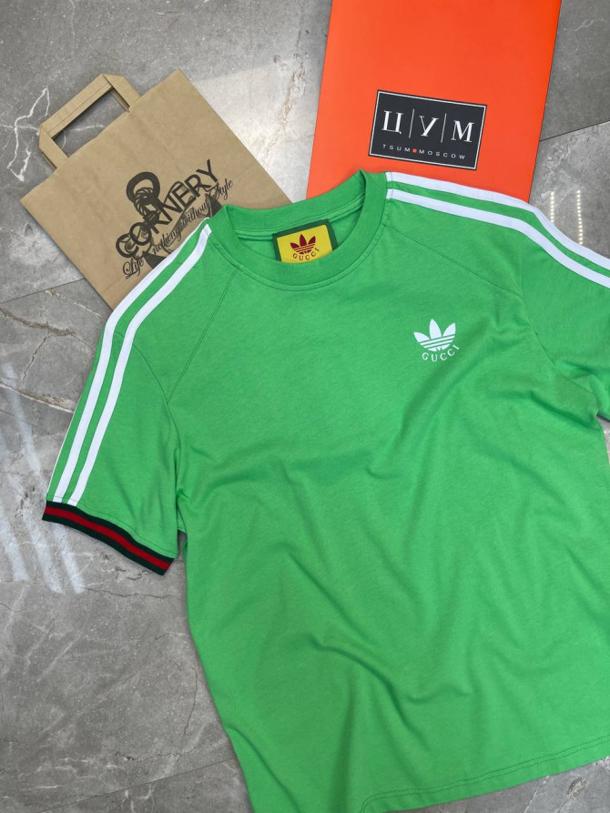 Футболка Gucci x Adidas — изображение 4