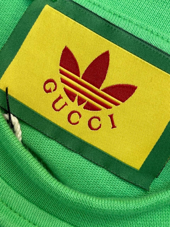 Футболка Gucci x Adidas — изображение 7