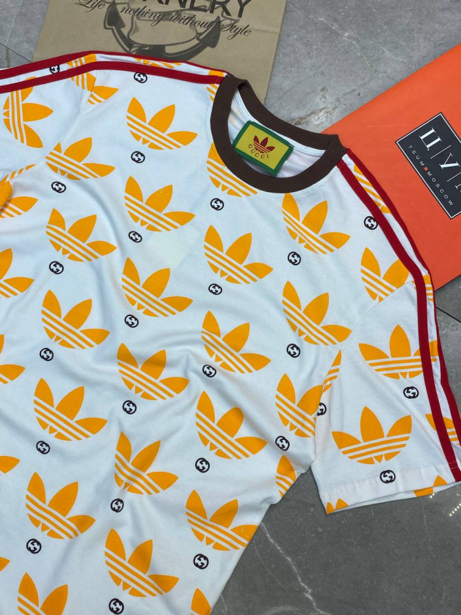 Футболка Gucci x Adidas — изображение 3