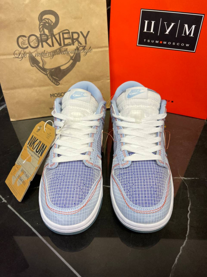 Кеды Nike Dunk Low Union Passport Pack Argon — изображение 2